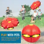 Pet Toy Flying Saucer Ball