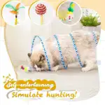 Self-play Cat Hunting Spiral Tunnel Toy