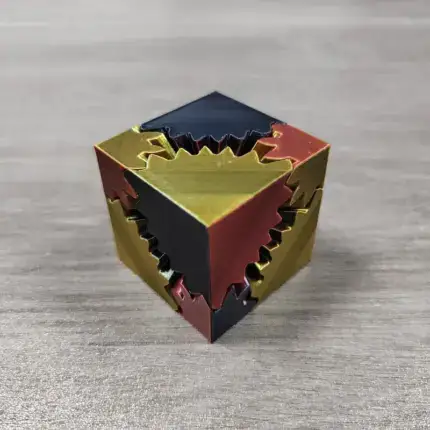 Innovative 3D Gear Cube - Transformative Puzzle Toy