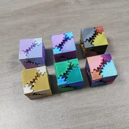 Innovative 3D Gear Cube - Transformative Puzzle Toy