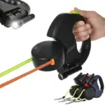 Tangle-Free Dual Dog Leash with LED Light - Image 3