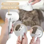 Self-Cleaning Spray Cat Brush for Shedding - Image 9